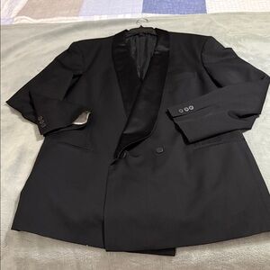 Giorgio Armani Black Tuxedo Jacket